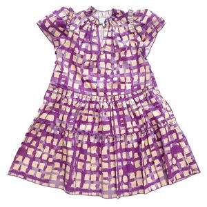 Hunter Bell, Merritt Dress Cobblestone Lavender - Girls Size 10